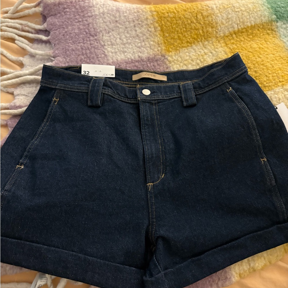 Joe's Jeans Blue Jean Shorts Classic Cuffed Design